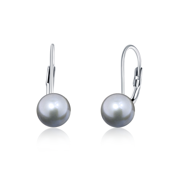 Ohrringe Silber Perle