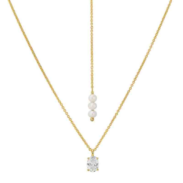 Collier Silber Rückenschmuck