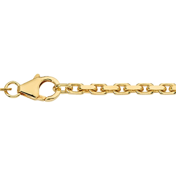 Ankerkette Gold geschliffen