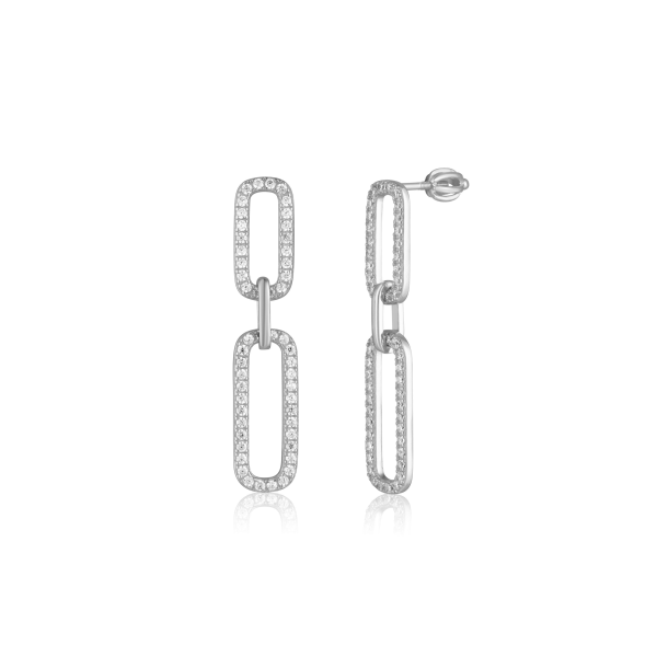 Ohrstecker Silber Zirkonia