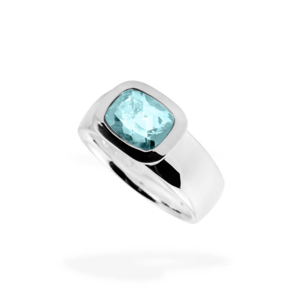 Ring Silber Sky Blue Topas 2,50 ct