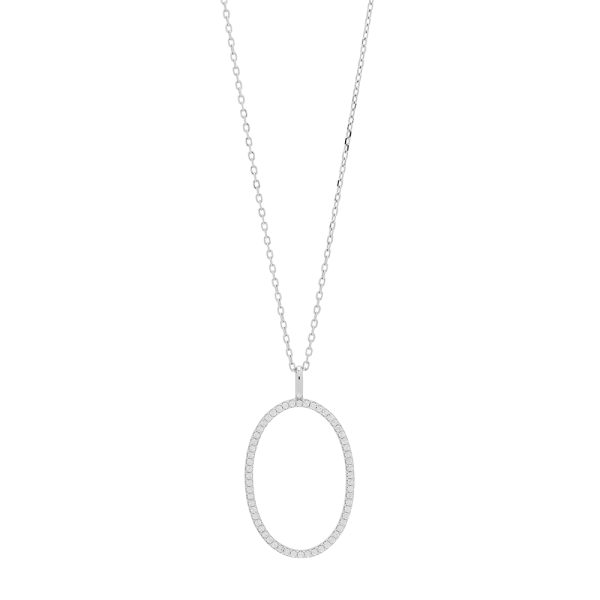 Collier Silber Zirkonia