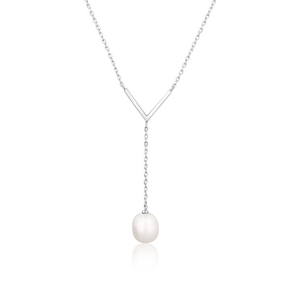 Collier Silber Perle
