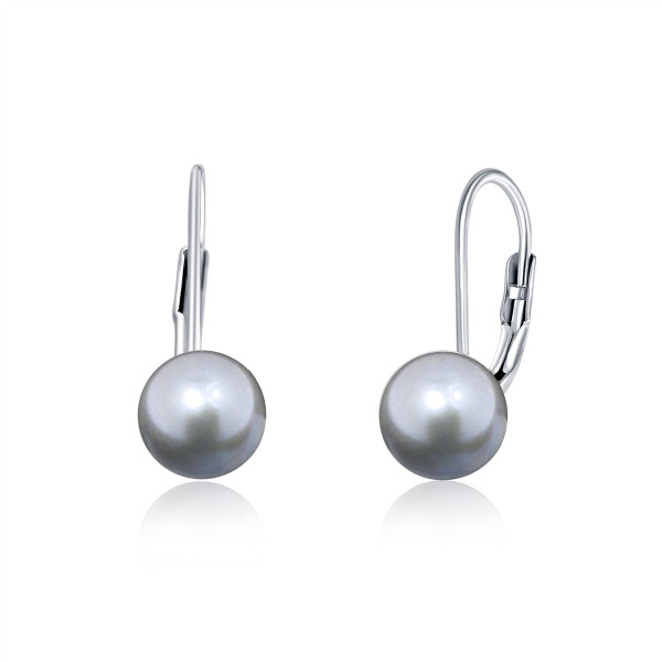 Ohrringe Silber Perle